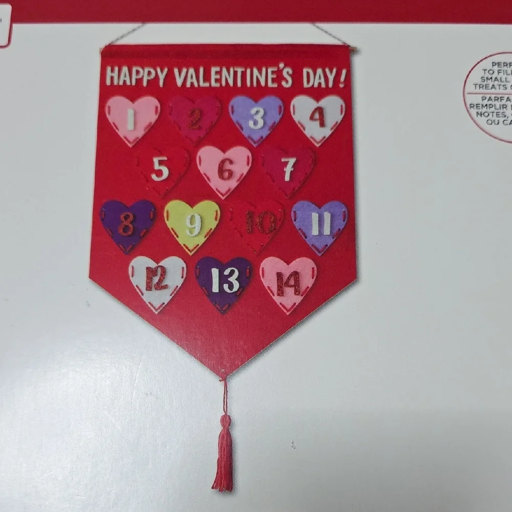 Creatology Valentine's Day Heart Banner Kit - Red and Pink